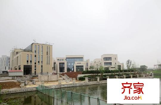錢湖沐橋外景圖 