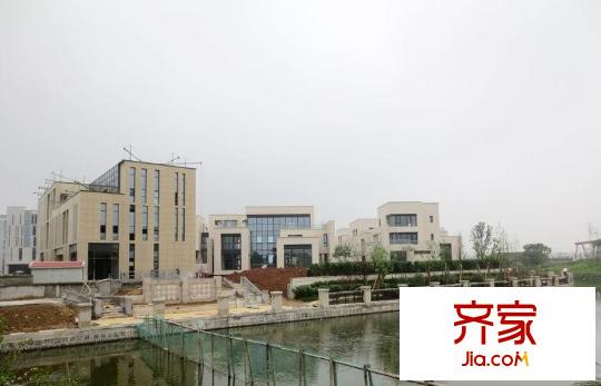 錢湖沐橋外景圖 