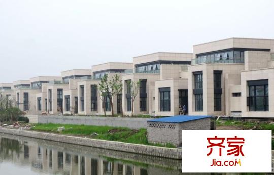 錢湖沐橋外景圖 