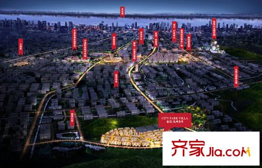 金億九峰壹號地圖標注