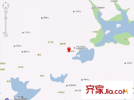 開元九龍湖畔交通圖