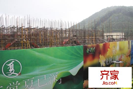 開元九龍湖畔春漫里工程進(jìn)度（2015.7.22）