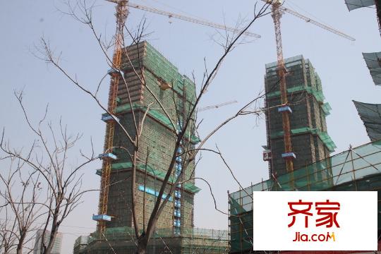 南塘金茂府工程進(jìn)度（2015.3.12）