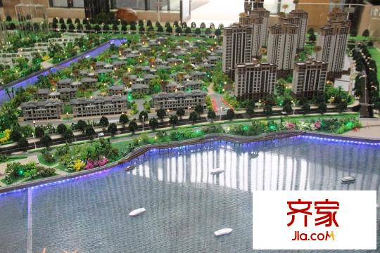 梁祝文化小鎮(zhèn)天逸灣沙盤沿江