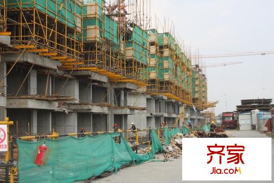 萬象府工程進(jìn)度圖（2015-8-18）