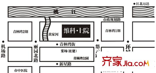 維科上院姚江府交通圖