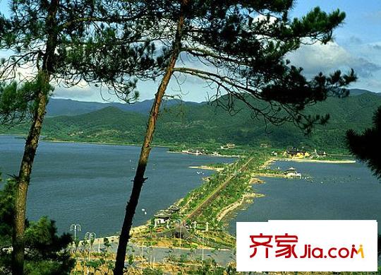 雅戈爾香頌灣別墅配套圖東錢湖景區(qū)
