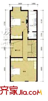 奧維拉戶型圖A4二層平面圖 4室2廳3衛(wèi)1廚