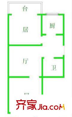 春暢里戶型圖戶型圖 2室1廳1衛(wèi)1廚