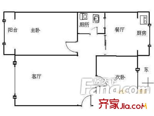 蓮景花園 戶型圖