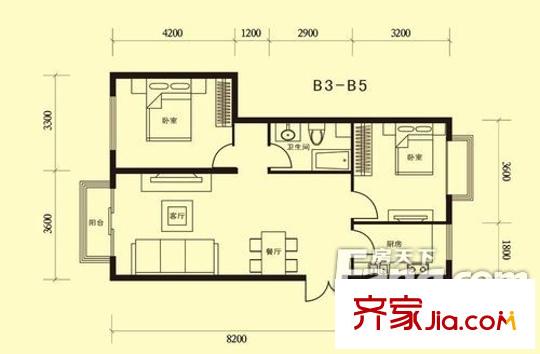 蓮景花園 戶型圖