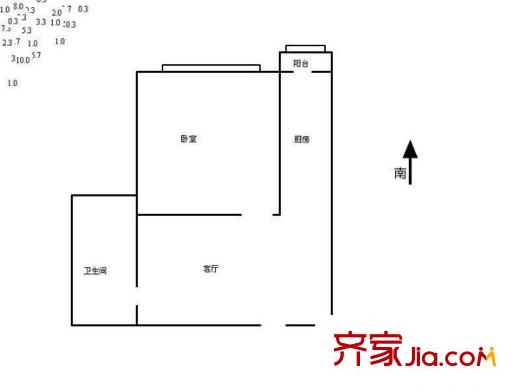 樂至里 0室 戶型圖