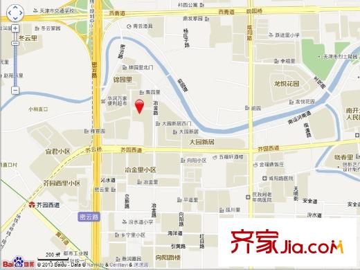 留園里交通圖