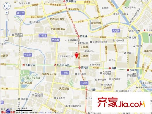衛(wèi)安中里交通圖