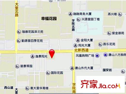 凱源花苑交通圖