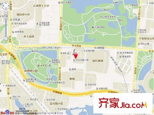 水鄉(xiāng)花園交通圖