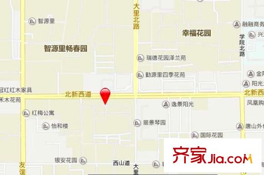 麗景琴園三期交通圖