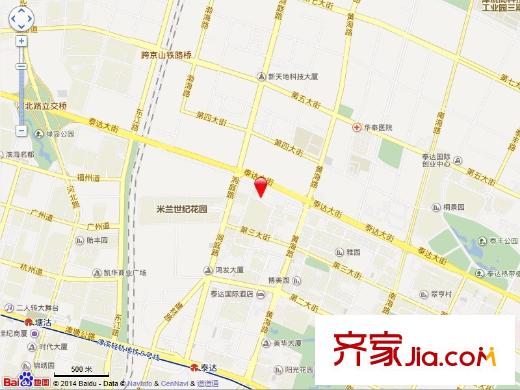 金色陽光國際公寓交通圖