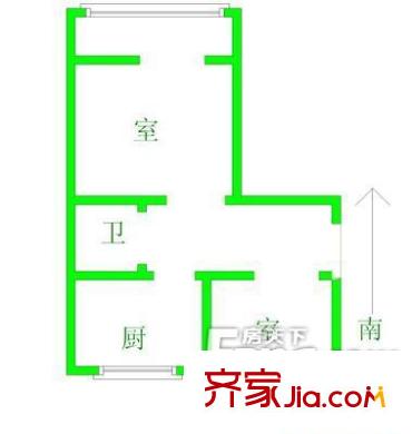 唐山 富強樓 戶型圖