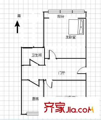 唐山 富強樓 戶型圖