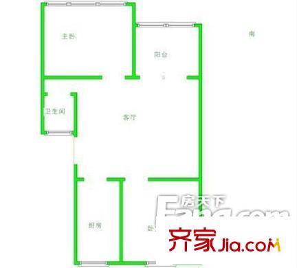 唐山 富強樓 戶型圖