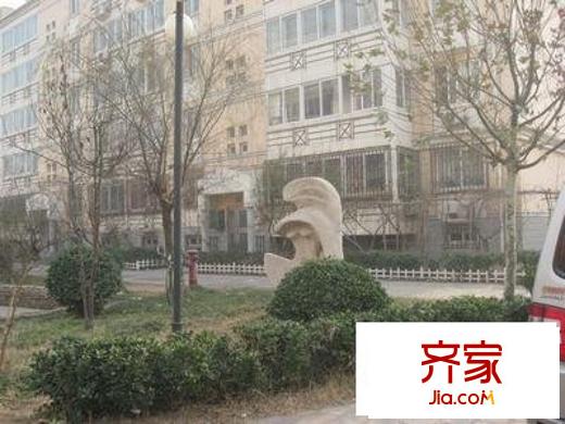 貽成東園外景圖
