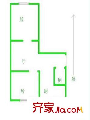 佳榮里戶型圖戶型圖 2室
