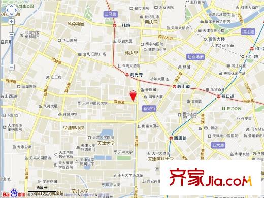 新都大廈交通圖