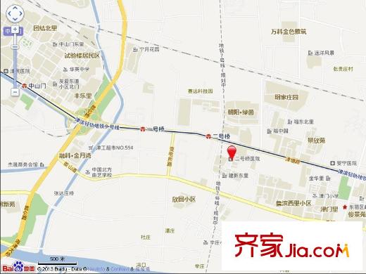 建新東里交通圖