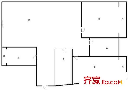 美福園戶型圖戶型圖 2室