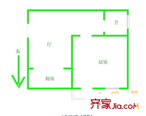 學(xué)湖里戶型圖戶型圖 1室1廳1衛(wèi)1廚