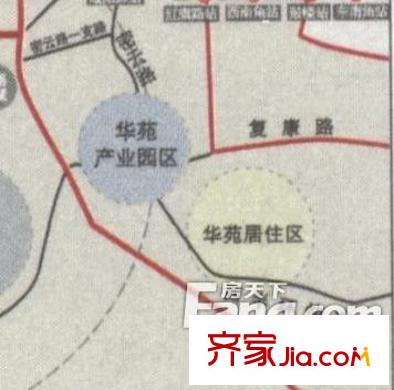 居華里交通圖
