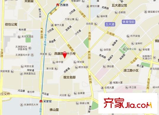 西康路36號別墅交通圖