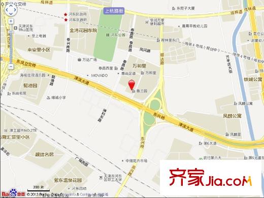 雅蘭園交通圖
