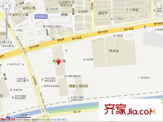 純美公寓交通圖