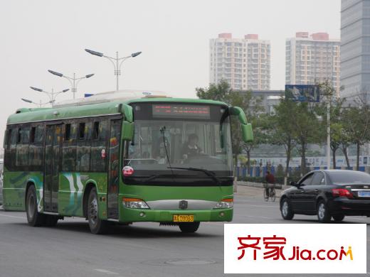 首創(chuàng)國際城配套圖途經(jīng)的公交車