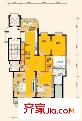 方正山海天戶型圖戶型圖 4室2廳2衛(wèi)1廚