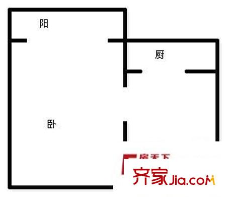 永進樓?紅橋區(qū)戶型圖 戶型圖 1室1廳1衛(wèi)1廚