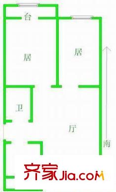 會(huì)澤園戶型圖戶型圖 2室1廳1衛(wèi)1廚