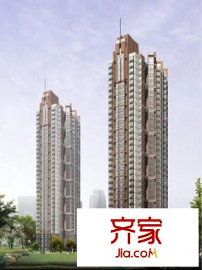 隆盛樂活源外景圖高層效果圖