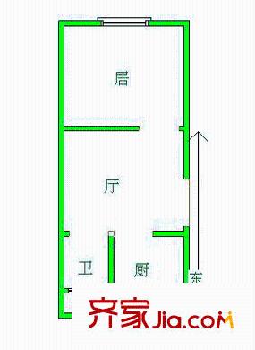 麥格理晨星園戶(hù)型圖戶(hù)型圖 1室1廳1衛(wèi)1廚
