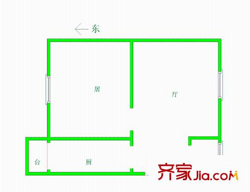 楓景園戶型圖戶型圖 1室2廳3衛(wèi)1廚