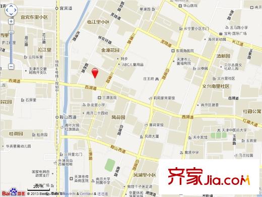 三潭西里交通圖