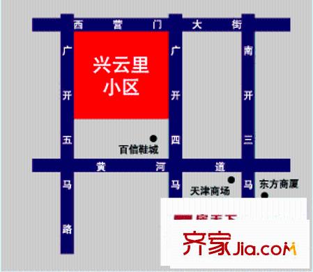 興云里交通圖