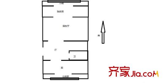 同安里 2室 戶型圖