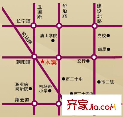 六合軒府交通圖區(qū)位圖