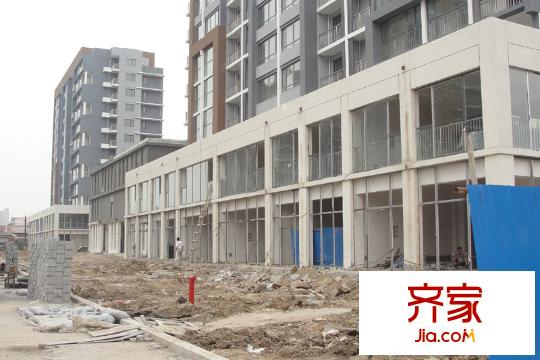 福興園外景圖20100907進(jìn)度：正在外墻裝修