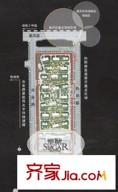 萬科金色家園交通圖