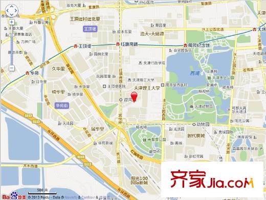 觀園公寓交通圖