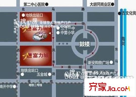 天康園交通圖